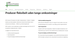 Desktop Screenshot of kkp-adviser.dk